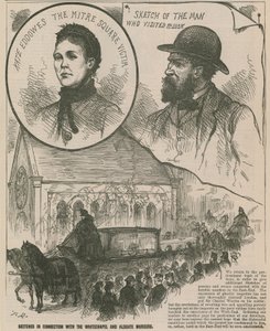 Karındeşen Jack: Whitechapel ve Aldgate cinayetleriyle bağlantılı eskizler by English School