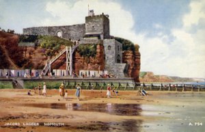 Jacobs Merdiveni, Sidmouth (renkli taş) by English School