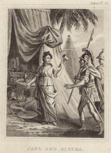 Jael ve Sisera by English School