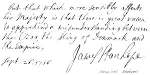 James (Kont Stanhope) by English School