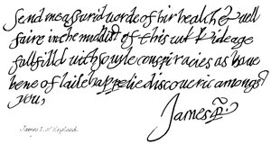 İngiltere Kralı I. James by English School