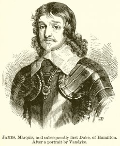 Hamilton James, Marquis ve Akabinde Birinci Duke, by English School