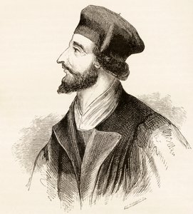 Jan Hus, c.1865 by English School