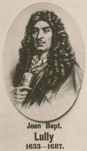 Jean Baptiste Lully (gravür) by English School