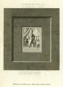 Jeffery Hudson, cüce by English School