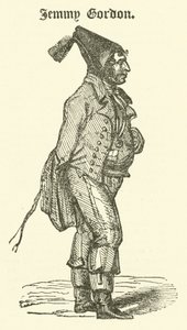 Jemmy Gordon (gravür) by English School