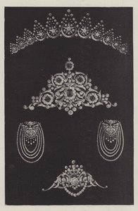 Mücevherler ve Montajları (gravür) by English School