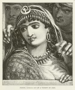 Jezebel pencereden Jehu