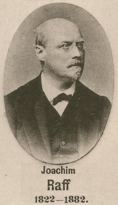 Joachim Raff (gravür) by English School