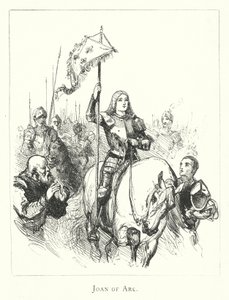 Joan of Arc (gravür) by English School