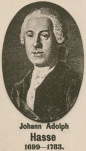 Johann Adolph Hasse (gravür) by English School