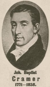 Johann Baptist Cramer (gravür) by English School