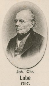 Johann Christian Lobe (gravür) by English School