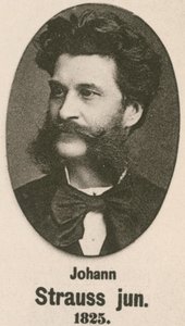 Johann Strauss Junior (gravür) by English School