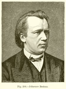 Johannes Brahms by English School