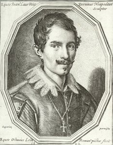 Johannes Laurentius Bernini, Napoliten heykeltıraş by English School