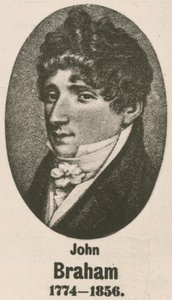 John Braham (gravür) by English School