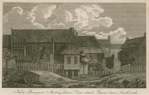 John Bunyans toplantı evi, Zoar Caddesi, Gravel Lane, Southwark by English School