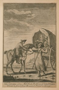 John Cotington, takma adı Mul Jack, içinde dört bin pound para bulduğu Oxford Waggon