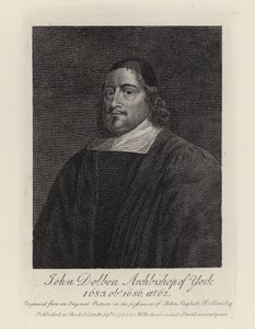 John Dolben (gravür) by English School