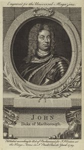 John, Marlborough Dükü by English School