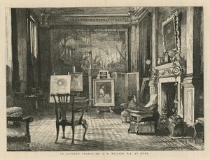John Everett Millais evde by English School