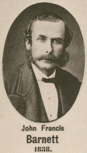 John Francis Barnett (gravür) by English School