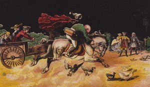 John Gilpin (renkli taş) by English School