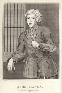 John Hanna, 14 Eylül 1739