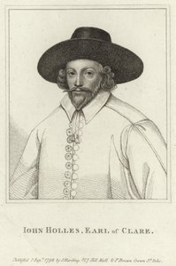 John Holles, Clare Kontu by English School