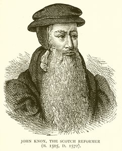 John Knox, İskoç Reformcusu (D. 1505, Ö. 1572) by English School