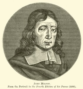 John Milton by English School