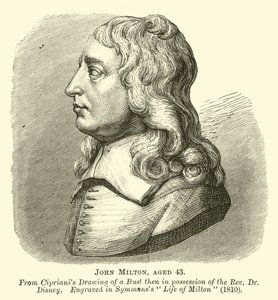 John Milton, 43 yaşında by English School