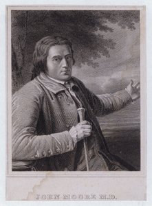 John Moore, İskoç doktor (gravür) by English School