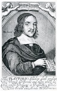 John Playford (1623-c.1686) (gravür) by English School