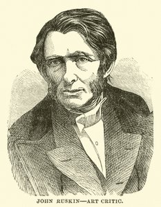 John Ruskin, Sanat Eleştirmeni by English School