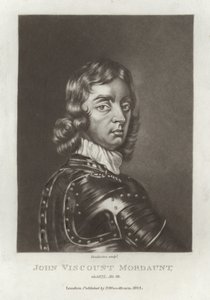 John Vikont Mordaunt by English School