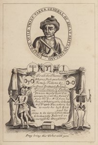 Büyük Britanya ve İrlanda Jonathan Wild Thief-Taker General by English School