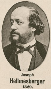 Joseph Hellmesberger (gravür) by English School
