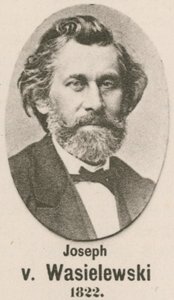 Joseph von Wasielewski (gravür) by English School