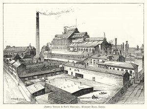 Joshua Tetley ve Oğlunun Bira Fabrikası, Hunslet Yolu, Leeds by English School