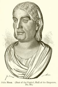 Julia Maesa. (Capitol Büstü, İmparatorlar Salonu, No. 59)