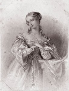 Juliette (Romeo ve Juliet - Romeo ve Juliet) - “” Galerie des femmes de Shakespeare, Londra