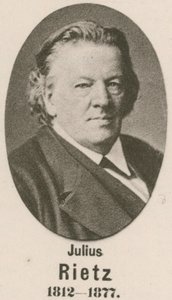 Julius Rietz (gravür) by English School