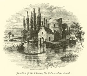 Thames, Coln ve Kanalın Kavşağı by English School