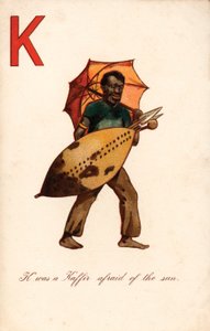 K, Kaffir (renkli taş) by English School