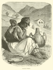 kabili kadın by English School