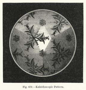 Kaleydoskopik Desen (gravür) by English School