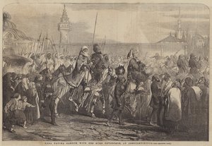 Kara Fatima Hanun, Kürt Süvarileri ile Konstantinopolis