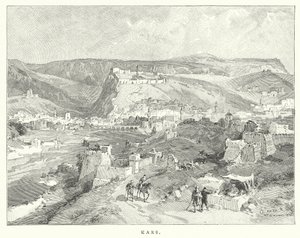 Kars (gravür) by English School